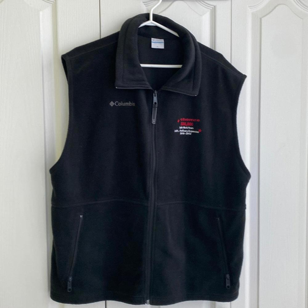 Columbia Fleece Vest, unisex, Size XL